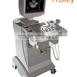 Trolley Mobile Ultrasound Machine Scanner RUS-9000D With Convex Micro-convex Linear Rectal Transvaginal Probe Optional thumbnail-1