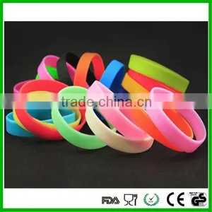Glow in the Dark Silicone Bangles,silicone Bracelets,silicone Wristband thumbnail-1