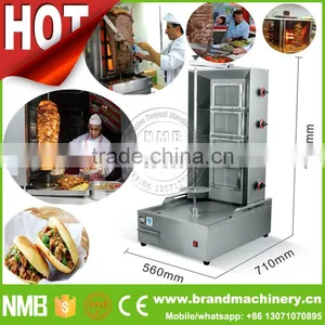 Automatic Gas Electric Used Gas Chicken Shawarma Machine Price, Shawarma Machine for Sale thumbnail-1