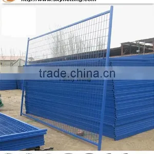 Pipe Frame Colorful Powder Coated Welded Wire Mesh Temporary Fence thumbnail-4