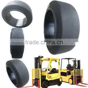 High Quality Solid Tire Factory Supply Forklift Press on Tire 18x6x12 1/8 18x7x12 1/8 18x9x12 1/8 thumbnail-1
