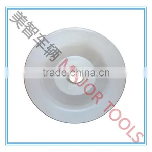 3 Inch White Plastic Caster pp Wheel thumbnail-2