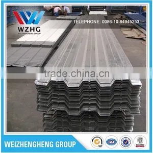 High Quality Corrugated Steel Floor Roofing Sheet Floor Decking Steel Sheet Metal Decking Sheet thumbnail-1