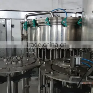 Automatic Small Carbonated Drink Filling Machines / 3-in-1 Machine for Soda Water Rinser,filler and Capper thumbnail-1