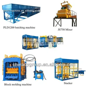 Dongyue Machinery High Capacity of Fly Ash Brick Making Machine QT8-15 Coal Ash Brick Making Machine in India Price thumbnail-1