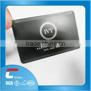 Magnetic Stripe Stainless Steel Card With Signature Panel Free Samples thumbnail-1