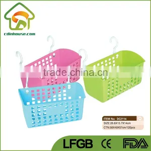 Dormidory Bedside Storage Plastic Hanging Baskets thumbnail-1