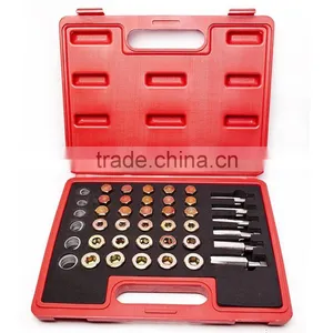114PCS OIL PAN SUMP DRAIN PLUG THREAD GARAGE WORKSHOP RACE DRIFT REPAIR KIT thumbnail-1