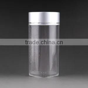 150ML Transparent PET Plastic /pill Bottle /capsule Bottle/vitamin Bottle /round Bottle/comestic With Silver Screw Cap thumbnail-1
