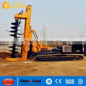 Solar Power Screw Ground Pile Hammer With Crawler thumbnail-5