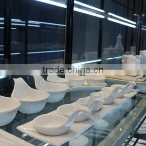 European Simple Style Restaurant And Hotel White Ceramic Bowl thumbnail-5