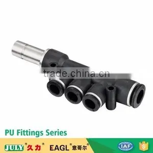 Professional JULY Factory Made Push-in PU Tube Elbow Fittings thumbnail-1