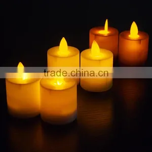 Led Flameless Candles Mini Moving Wick Flickering Tealight Candle Led Moving Wick Plastic Candle Light thumbnail-4