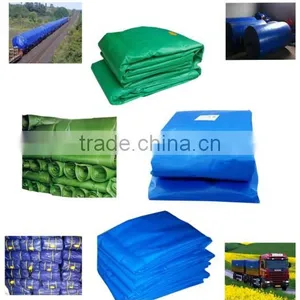 Raincoat Heavy Duty pe Tarpaulin With Blue/green Reinforced Corner thumbnail-2