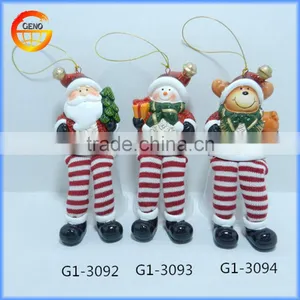 Hot Selling 2017 Xmas Hanging Decoration Small Christmas Pendant for Sale thumbnail-4