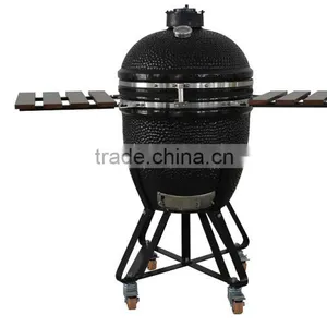 Hot Sell Western Ceramic Kamado Grill for BBQ thumbnail-1