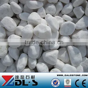 Cheap Natural Round White Pebble Stone For Garden thumbnail-1