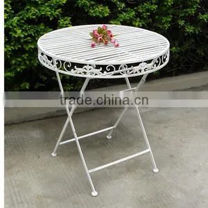 Vintage Folding Garden Table And Chair thumbnail-6