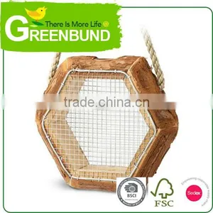 Stand Wooden Bird House Feeder Decorative Camera Wild Bird Care thumbnail-2