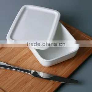 11'' Butter Plate Round Butter Ceramic Plate Butter Ceramic Dish thumbnail-1
