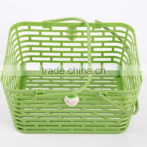 Portable Useful Desk Plastic Organizer Stationery Storage Basket thumbnail-5