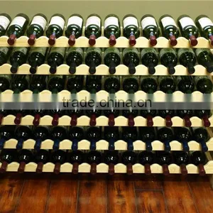 Solid Wooden Wine Rack for Home /Club thumbnail-1