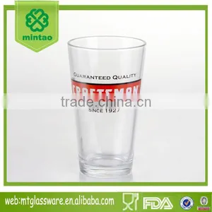 Pint Beer Glass With Logo Custom thumbnail-1