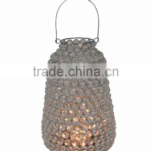 Crystal Tappered Lantern thumbnail-1