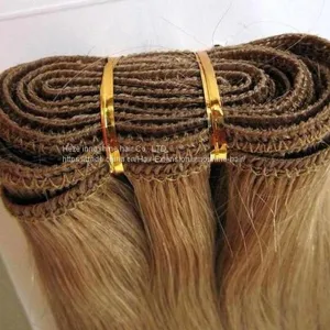 Innoshinehair Brown Remy Human Hair Weft Hair Weaving thumbnail-1