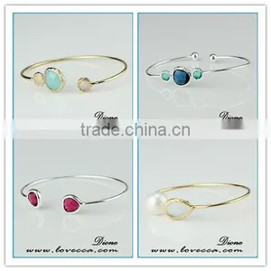 Wholesale Guangzhou Factory Charms Jewelry Birthstone Bracelet Bangle thumbnail-1