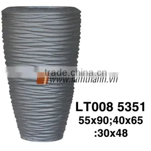Southern Vietnam Manufacturer Antique Trading Well Design Round Vase thumbnail-1