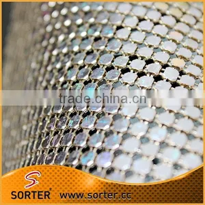 Aluminum Sequin Fabric For Shower Curtains Home Decoration Items thumbnail-4