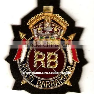 Indian Zari Hand Embroidery Badges, Embroidered Patches thumbnail-1