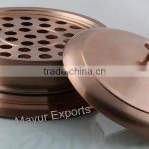 Stainless Steel Copper Finish Communion Set thumbnail-1