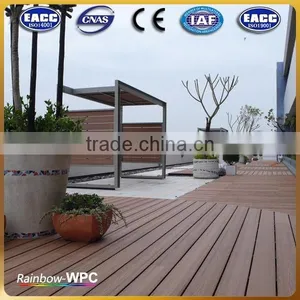 Factory Price Anti-slip Outdoor Exterior Wpc Decking/water Proof Wood Flooring thumbnail-6