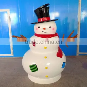 Wholesale Promotion Resin Craft Fiberglass Christmas Garden Statue Decorations thumbnail-3