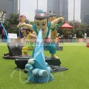 Wholesale Garden Decoration Resin Crafts Life Size Cartoon Characters Statue thumbnail-1