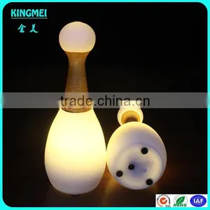 Triangle 3d Rechargeable LED Table Lamp & Table Lamp With Battery & Light up Lamp Plastic thumbnail-6