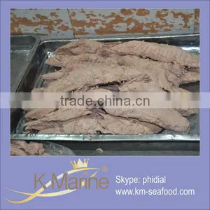 China Seafood Supplier 7.5kg Vacuum Packed New Precooked Skipjack Tuna Loin thumbnail-1