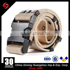 Military Army pp Polyester Cotton Canvas Nylon Tactical Belt for Army Troops Outdoor thumbnail-2