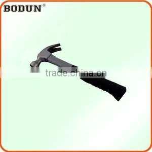 H1020 High Quality Green Plastic Handle Claw Hammer thumbnail-1
