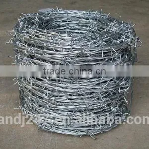 Low Price PVC Coated Steel Barbed Wire From Guangzhou Market thumbnail-3