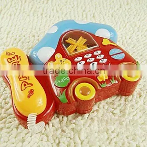 2015 New Style Cute Cartoon Music Phone Toy Educatioanl Phone Toy With Music From Icti Manufacturer thumbnail-1