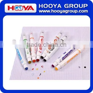 8pcs Pack Expression Stamper Markers Kids DIY Stamp Markers Watercolor Pen for School Supplies thumbnail-2