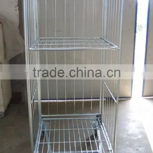 Customized Sizes Demountable Wire Mesh Storage Roll Container thumbnail-1