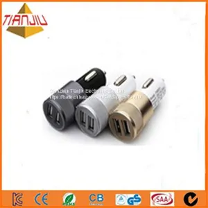 Автомобильный зарядное устройство USB с двумя портами thumbnail-3