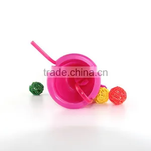 Best Quality Plastic Drinking Water Bottle With a Straw thumbnail-3