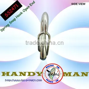 Stainless Steel Spring Snap Hook Open End thumbnail-2