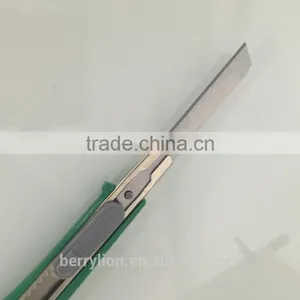 Berrylion Mini Stainless Steel Utility Knife Mini Size 135mm ABS Cover Utility Knife thumbnail-3