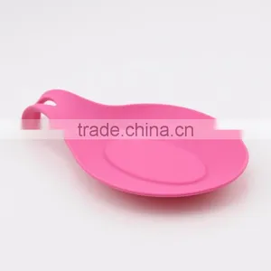 Professional Good Quality Soft Handle Silicone Spoon Tray thumbnail-3